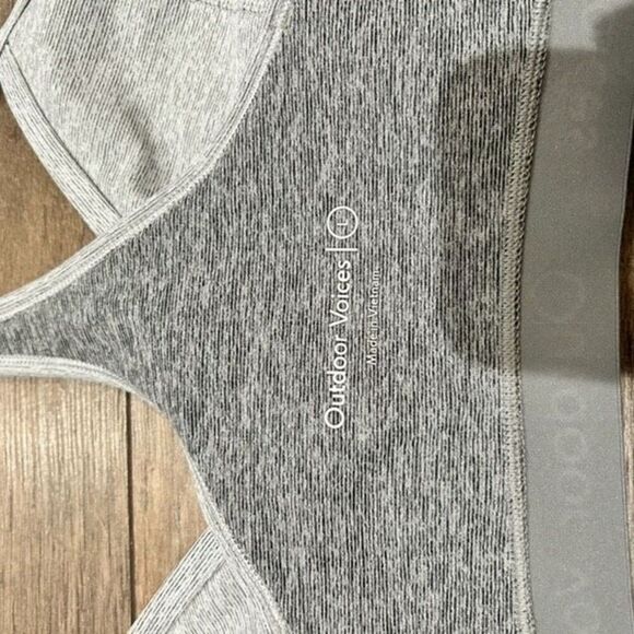 Outdoor Voices Gray Sports Bra - Picture 7 of 7